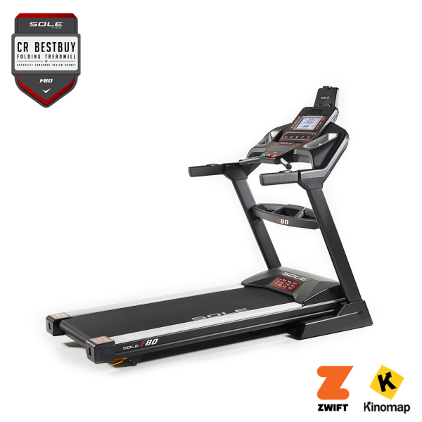 DEMO SOLE FITNESS TREADMILL F80 HOME USE 3.5CHP (5.25HP PEAK)